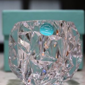 Tiffany & Co. Rock Cut Votive Candle Holder